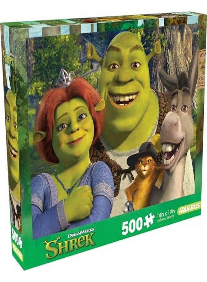 Aquarius Shrek Family 500pc Puzzle (500 Piece Jigsaw Puzzle) - Glare Free - Precision Fit - Officially Licensed Shrek Merchandise & Collectibles - 14x19 Inches - Image 2